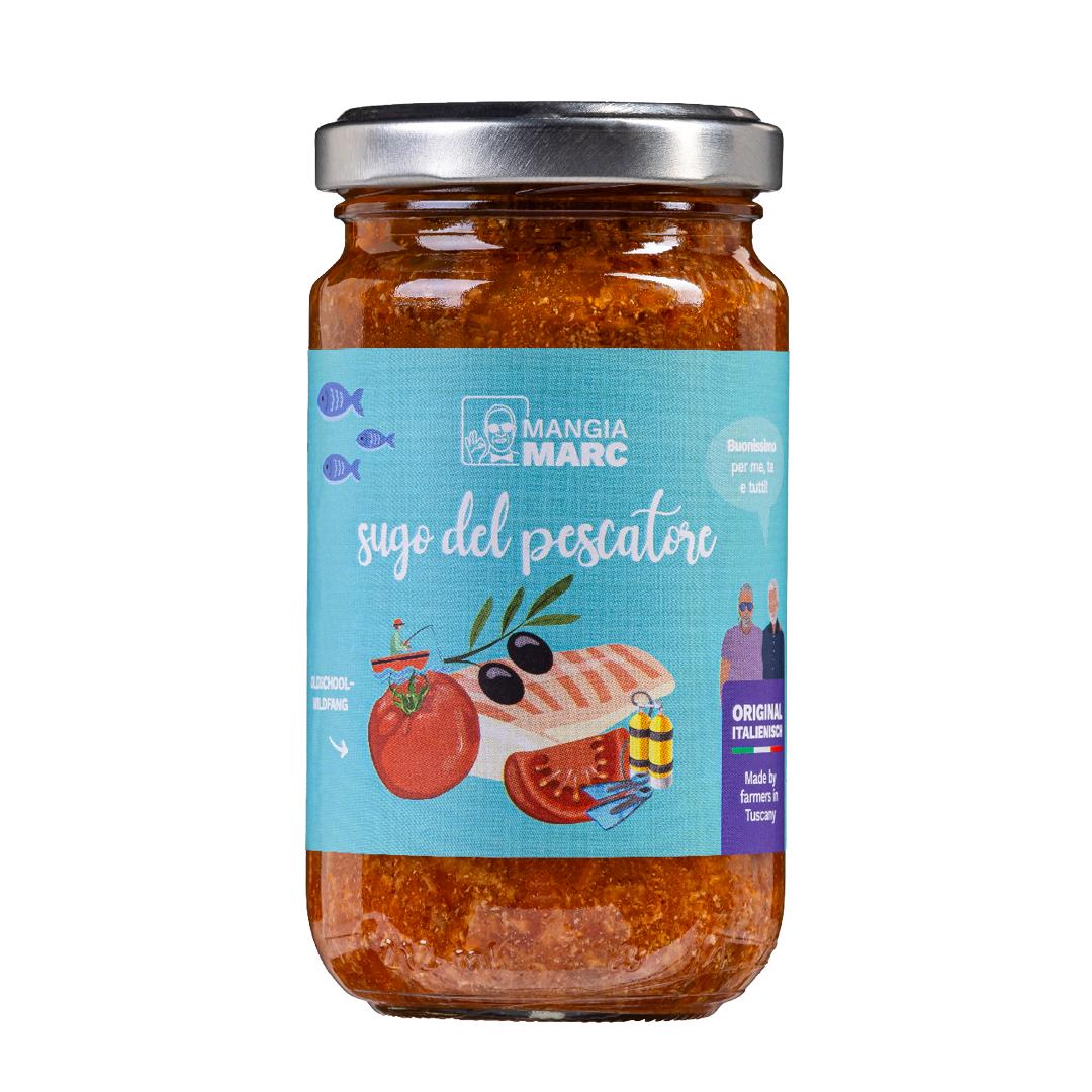 Sugo del Pescatore I Hochwertige Fisch-Soße I 180g