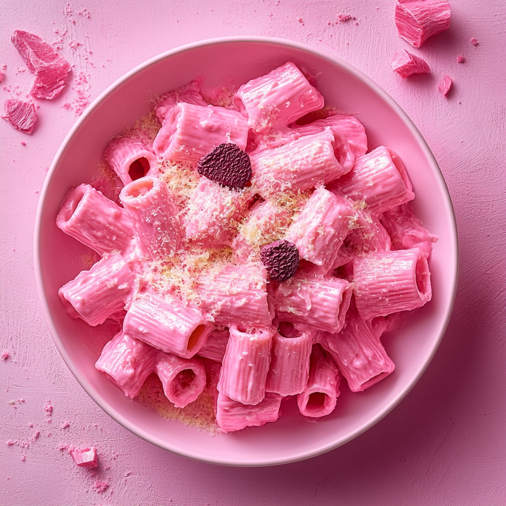 Rigatoni Pink I Handgemachte Pasta I 500g