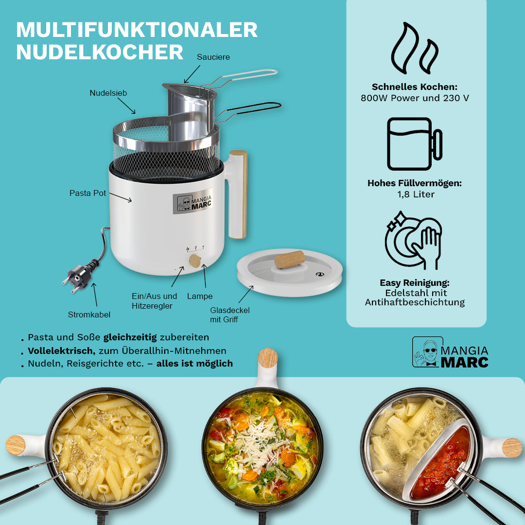 Pastapot Geschenkpaket – Deluxe Genuss für Pasta-Lover