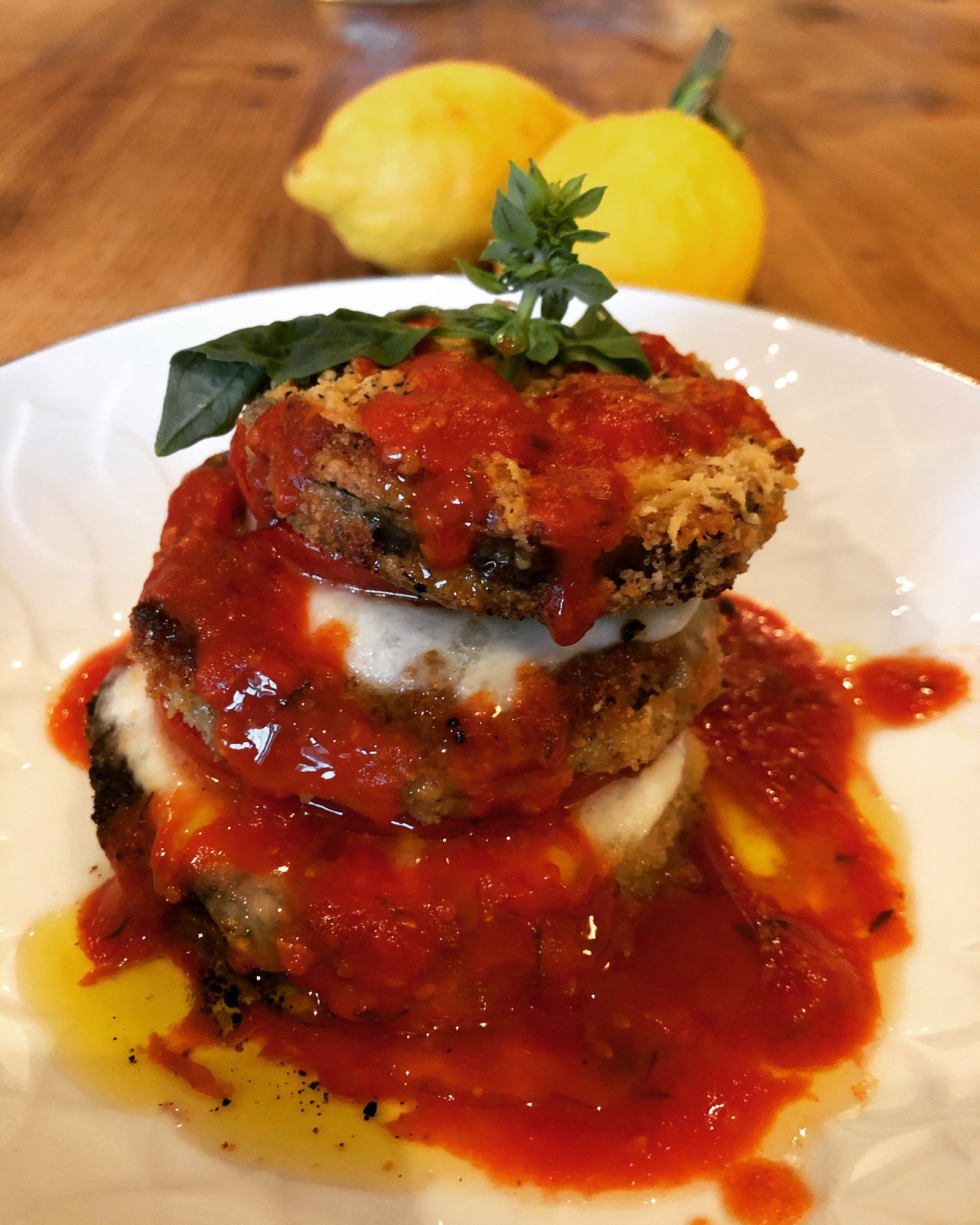 Auberginen Parmigiana