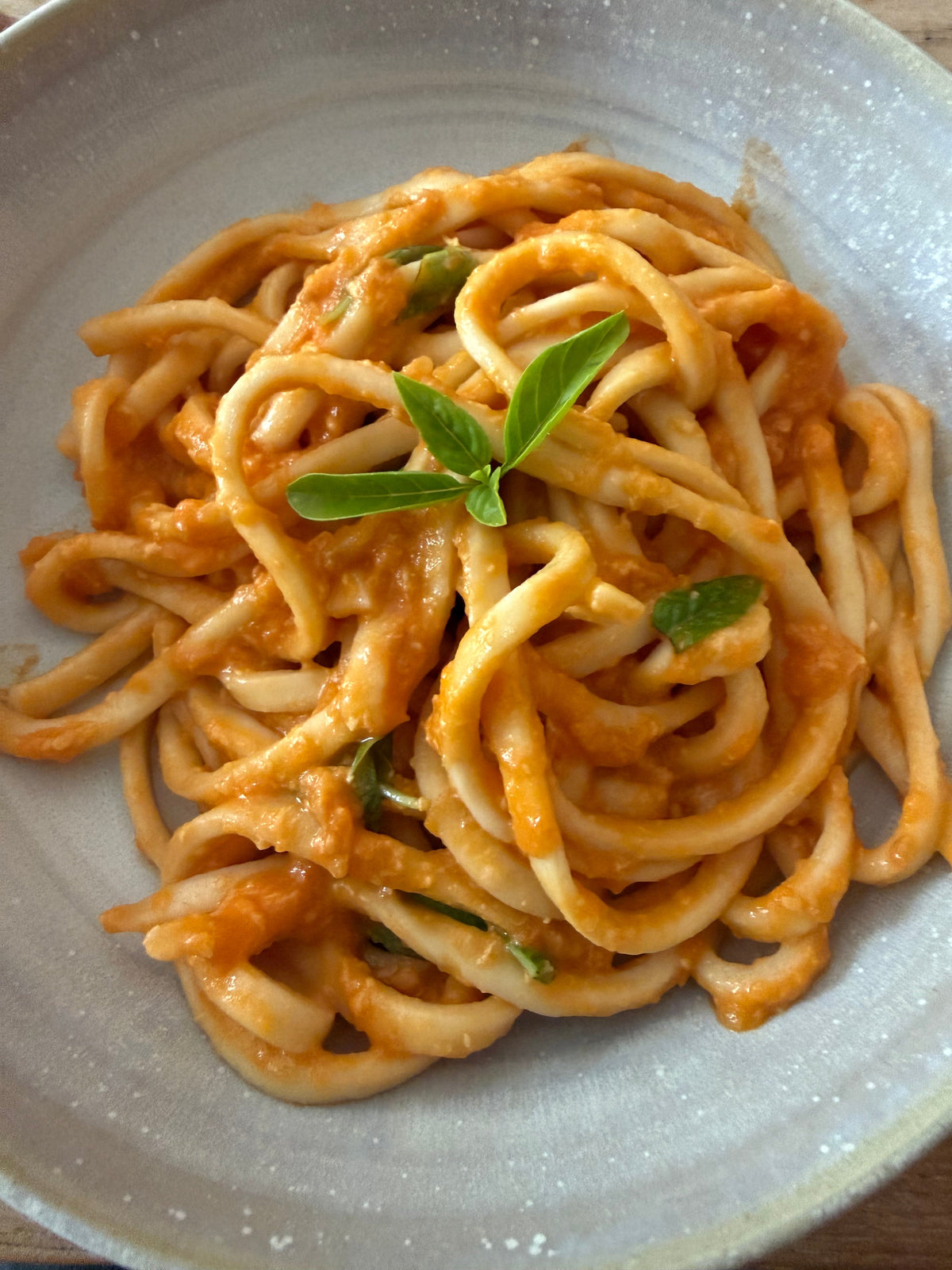 Pasta mit der besten Tomatensauce der Welt