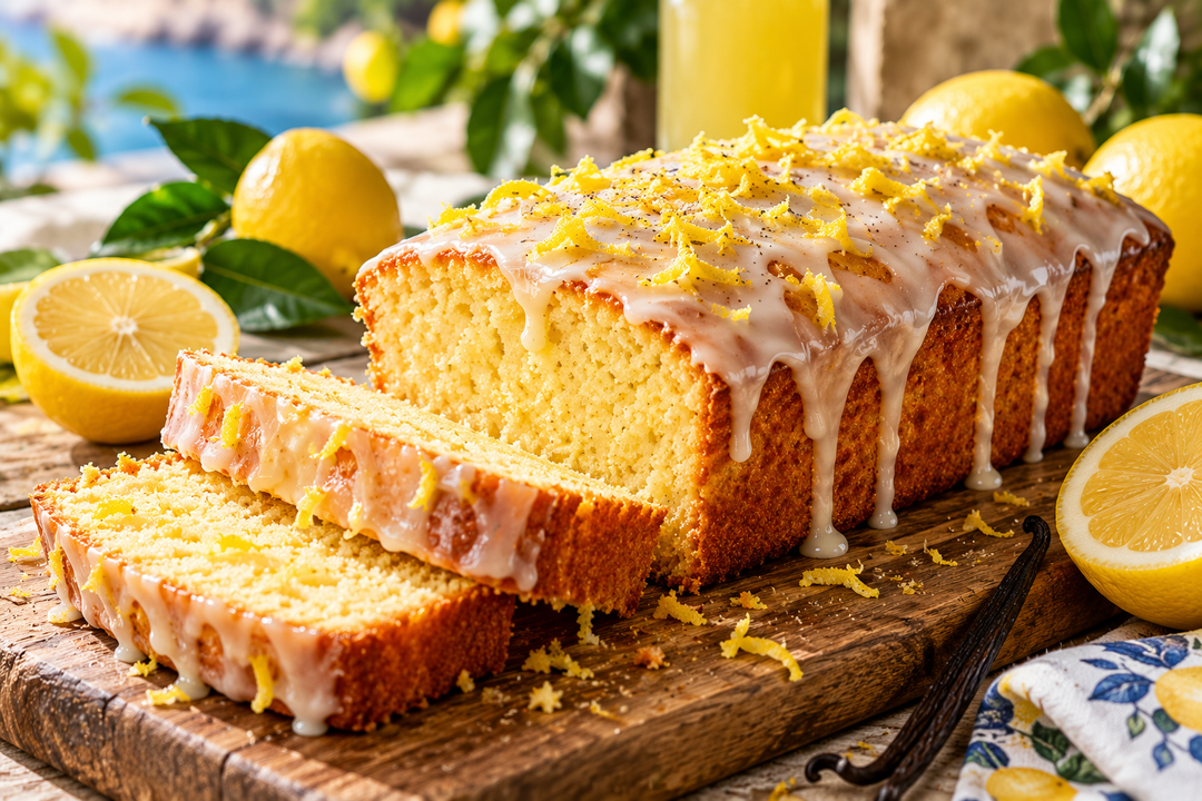 Saftiger Limoncello-Zitronenkuchen mit Vanille und Zitronenguss – Rezept von MangiaMarc