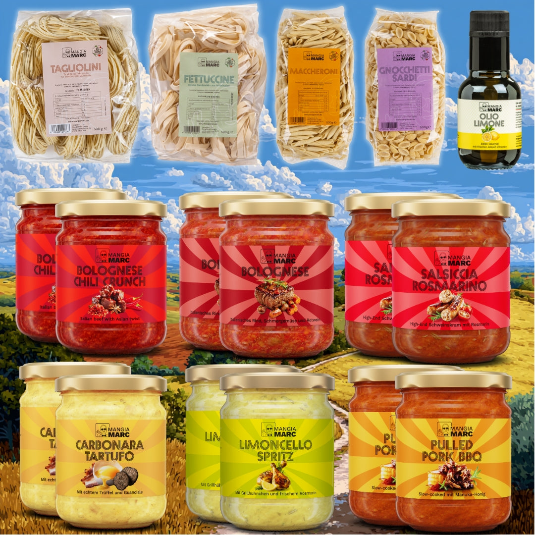 Probiere jetzt die Bestseller von MangiaMarc