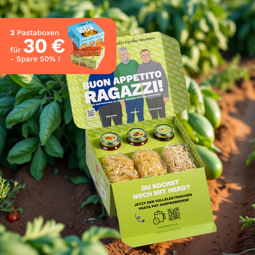 💥Drei Pastaboxen für 30€ - Spare 50%💥