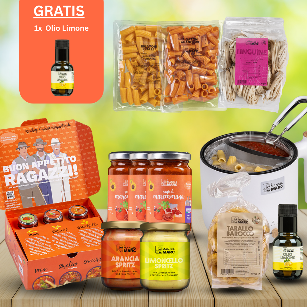 Geschenkkorb Deluxe mit Pastapot - Spare 15%