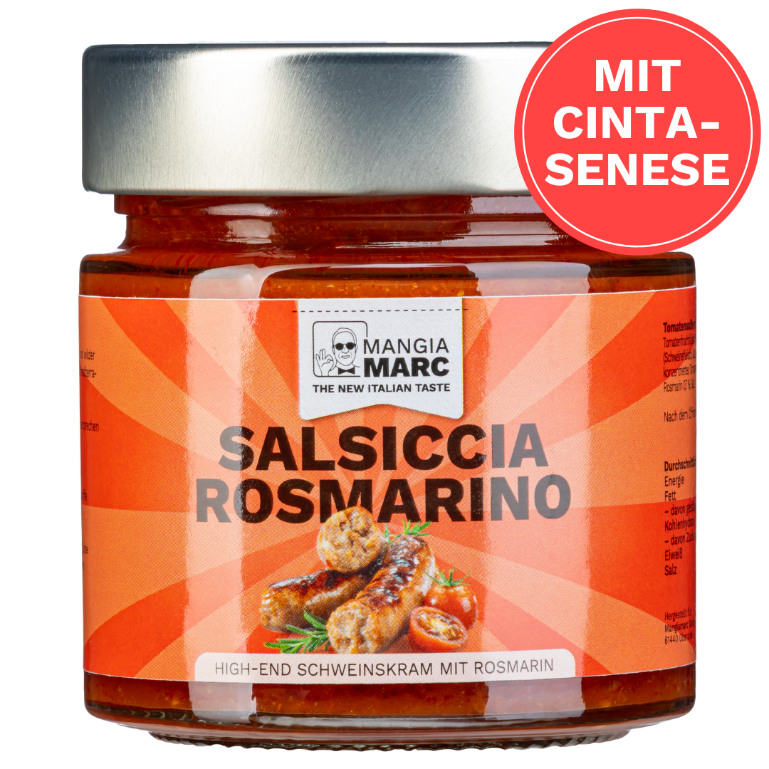 Premium Salsiccia-Soße I Sugo alla Salsiccia I 180g