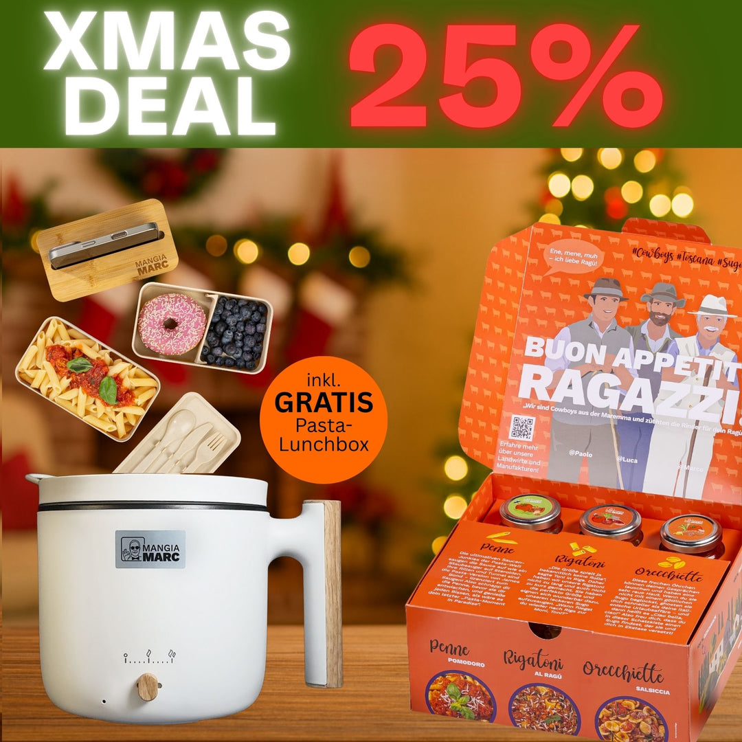 Pastapot & Pastabox mit Lunchbox – Perfektes Starter-Set