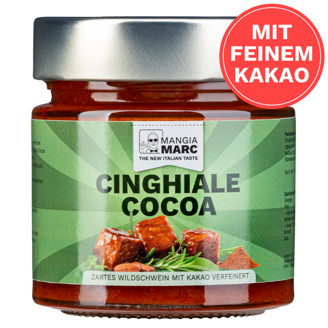 Cinghiale Cocoa I Wildschwein Ragù Gourmet I 200g