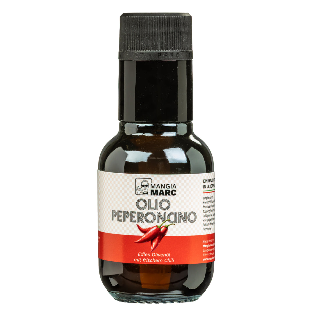 Edles Olivenöl mit frischem Chili