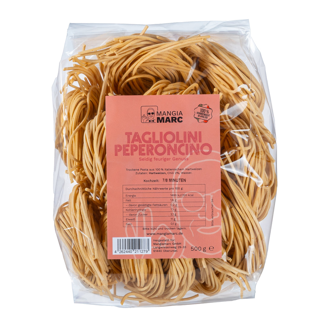 Tagliolini Peperoncino I Handgemachte Pasta I 500g