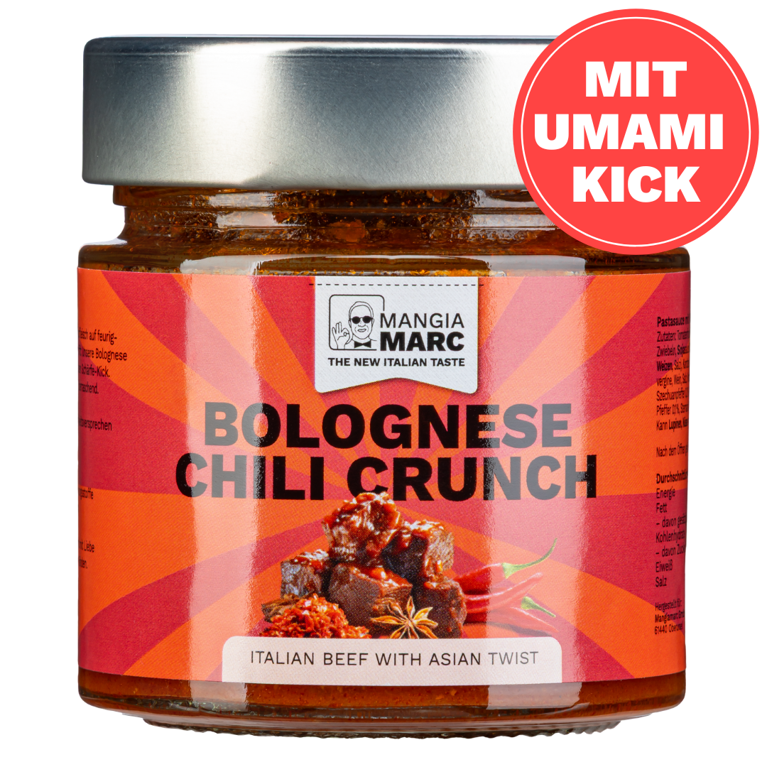 Bolognese Chili Crunch I Mit Asian-Twist I 180g