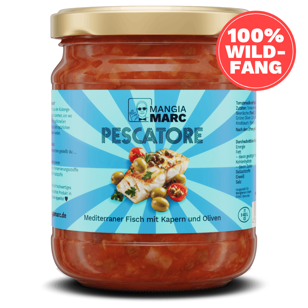 Sugo del Pescatore I Hochwertige Fisch-Soße I 180g