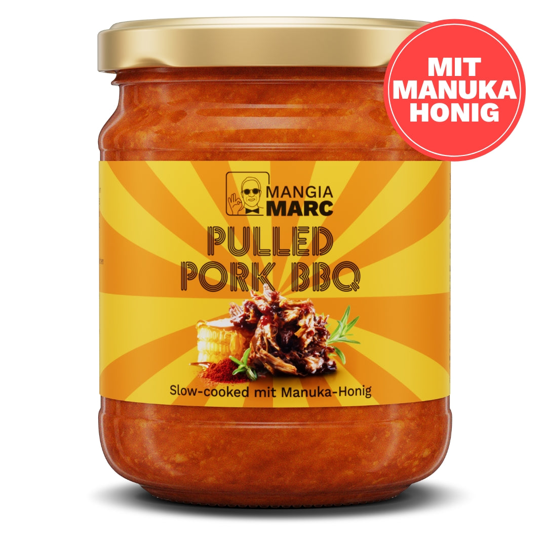 Pulled Pork BBQ I Mit Manuka-Honig I 180g