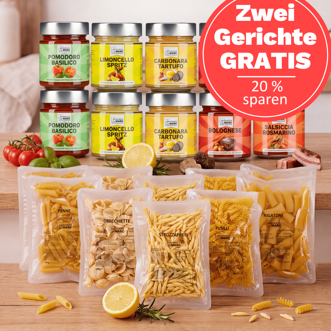Schneller Pastagenuss mit 10 Gerichten
