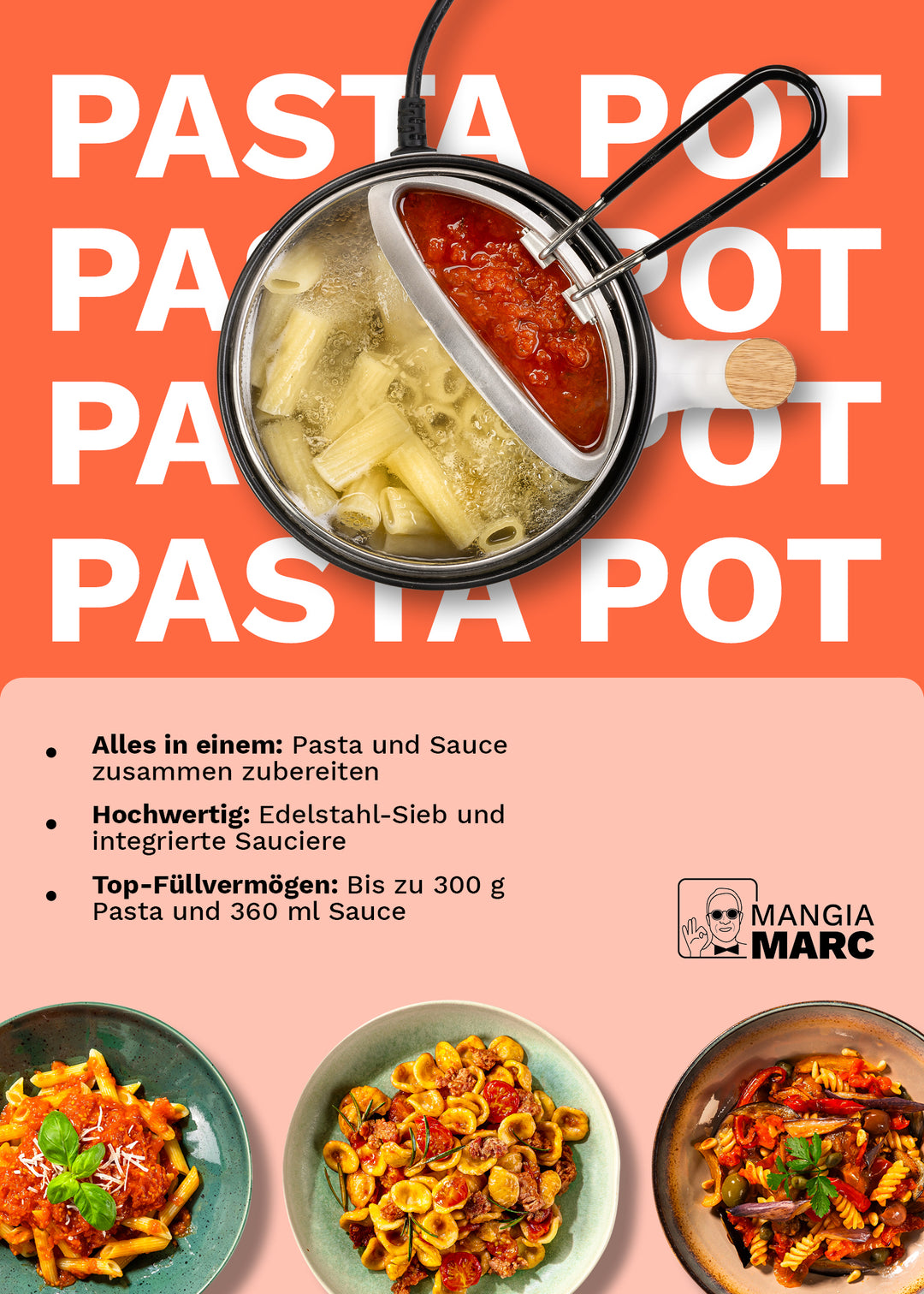 💥All-In-One Pastapot und GRATIS Pastabox💥